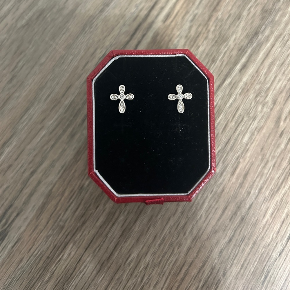 Cross earrings